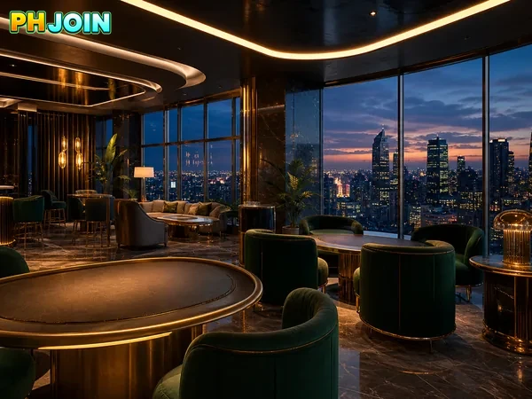 Single Deck Blackjack table view at PHJOIN