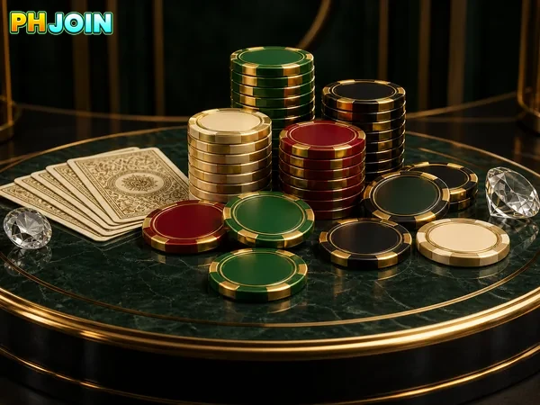 Placing chips on a Single Deck Blackjack hand at PHJOIN
